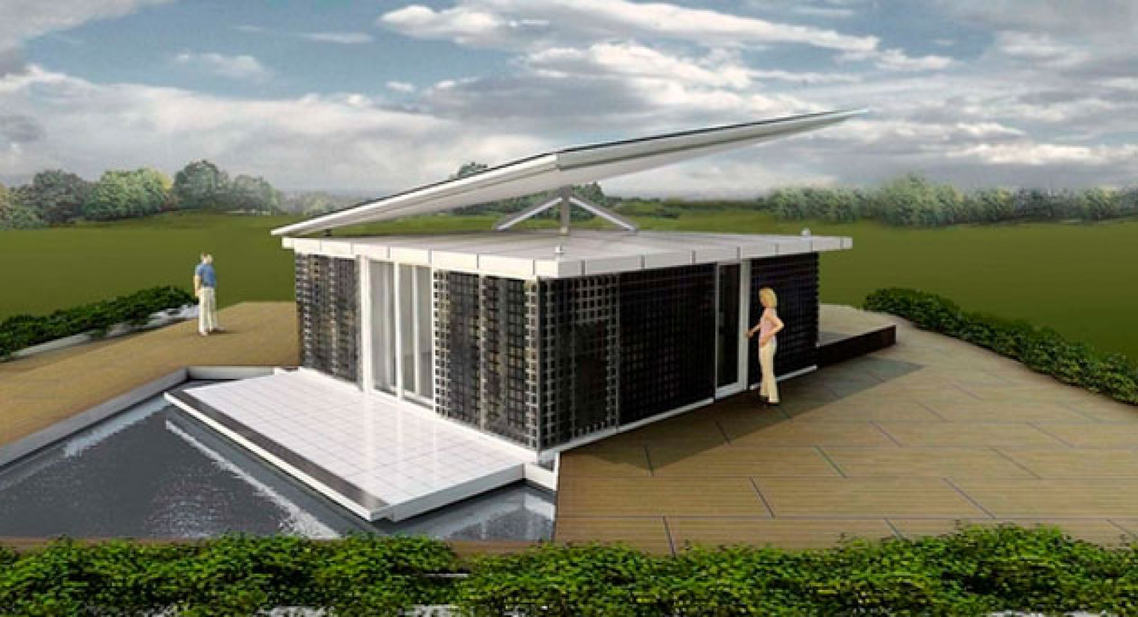 El prototipo de la Universidad Politécnica de Madrid: la Casa Solar y la Black & White House