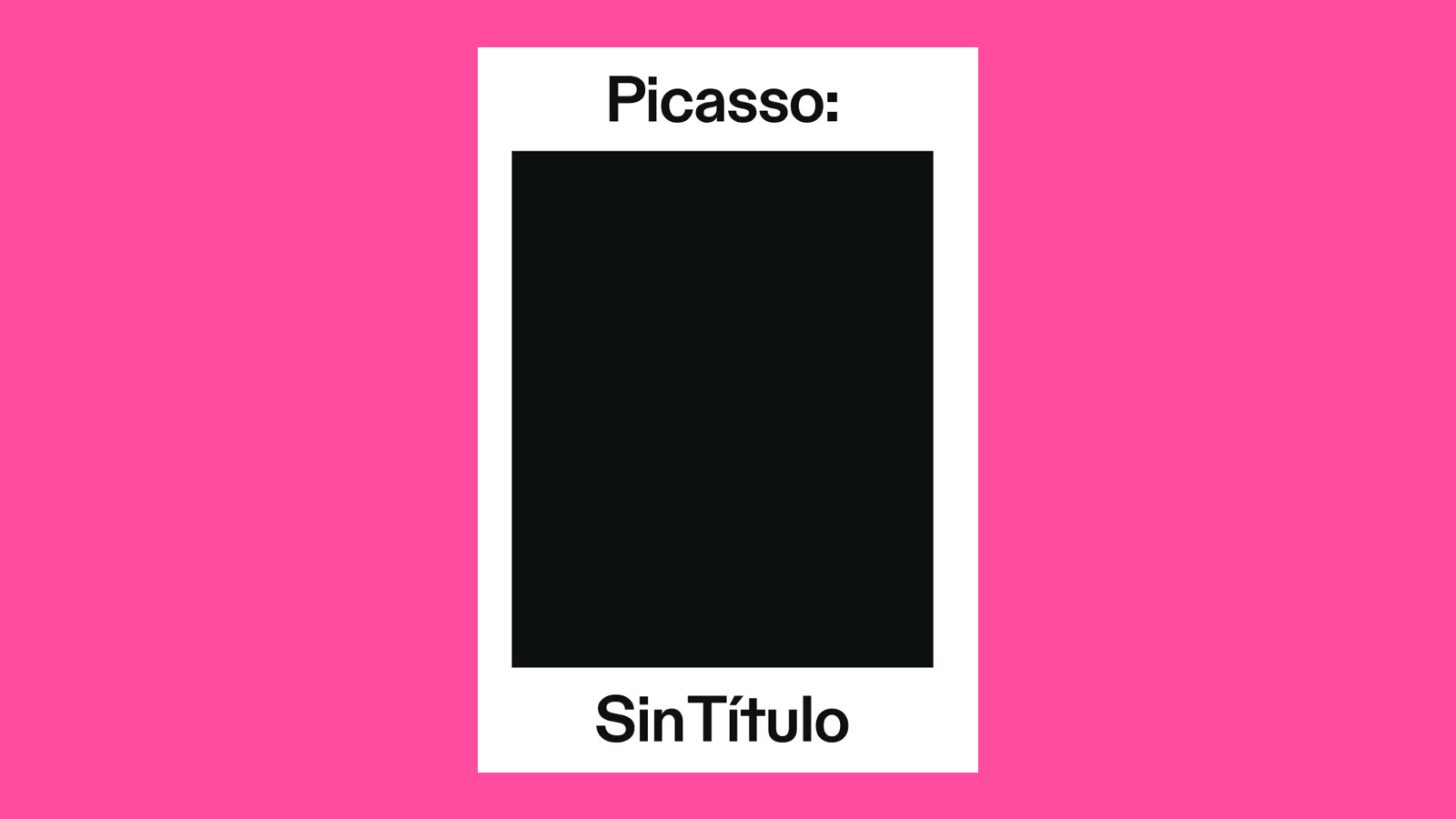 Picasso: Sin Título