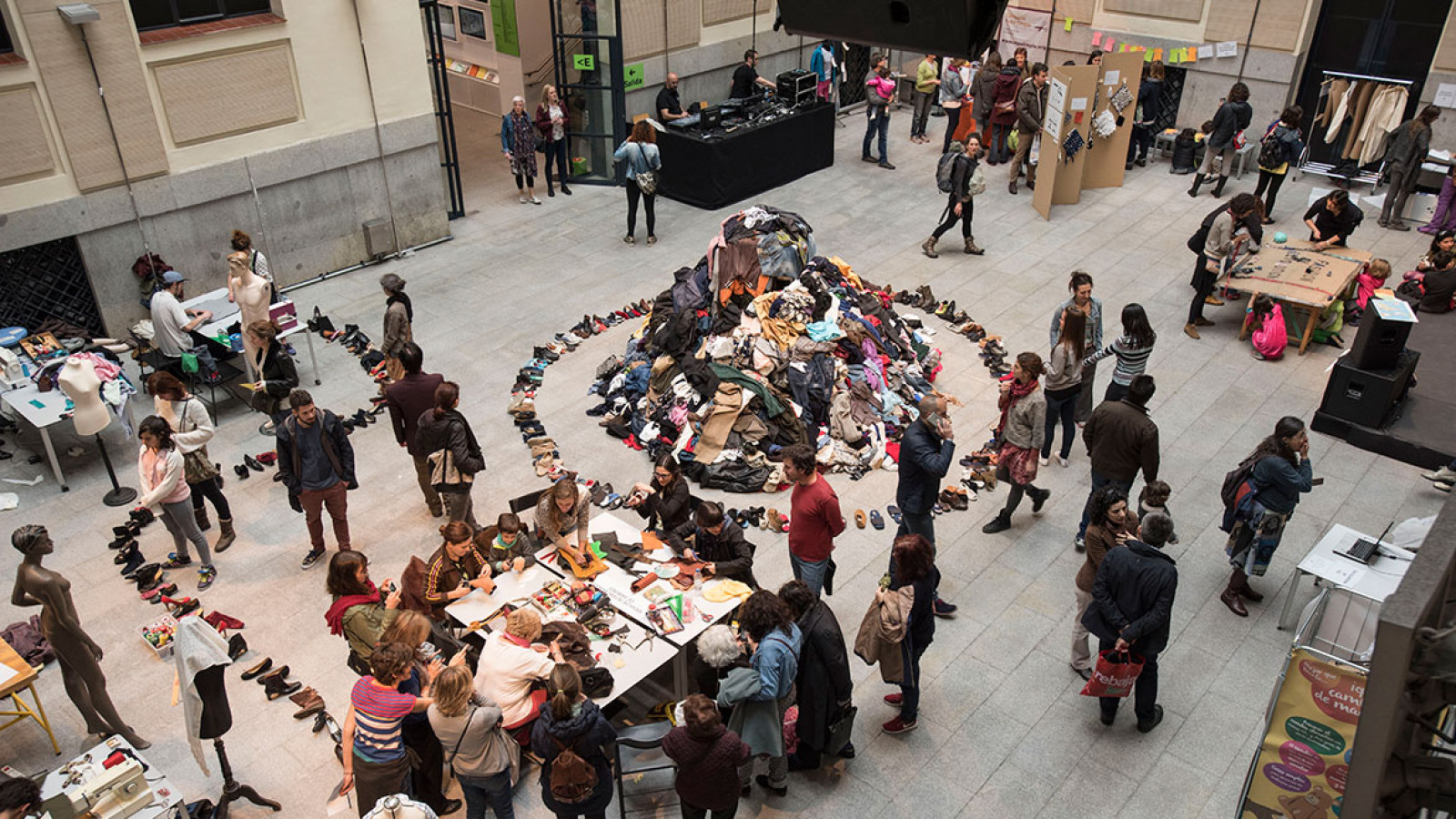  Maratón de reciclaje textil creativo. Domingo