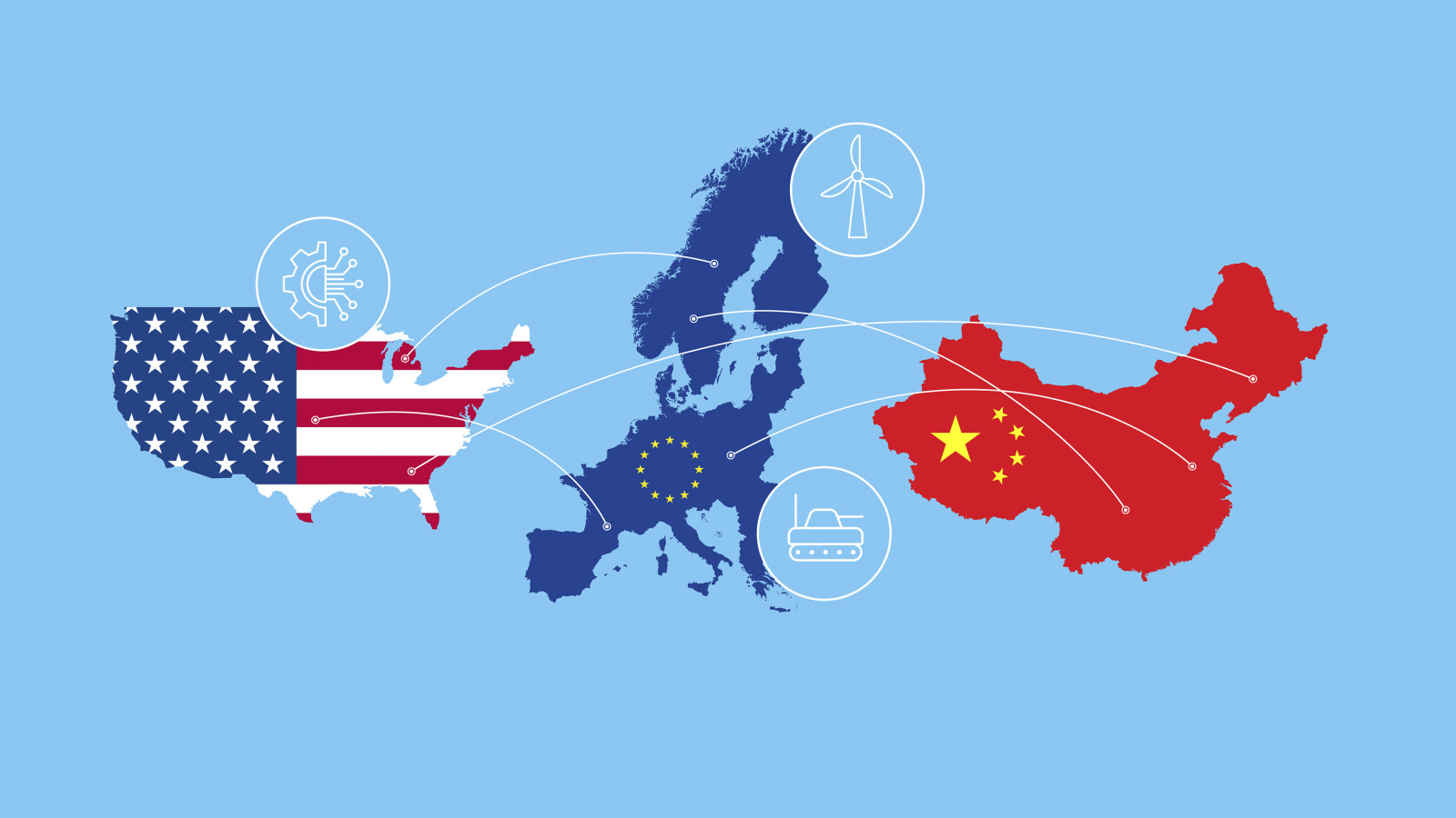 Batallas de Europa con EEUU y China: autonomía estratégica