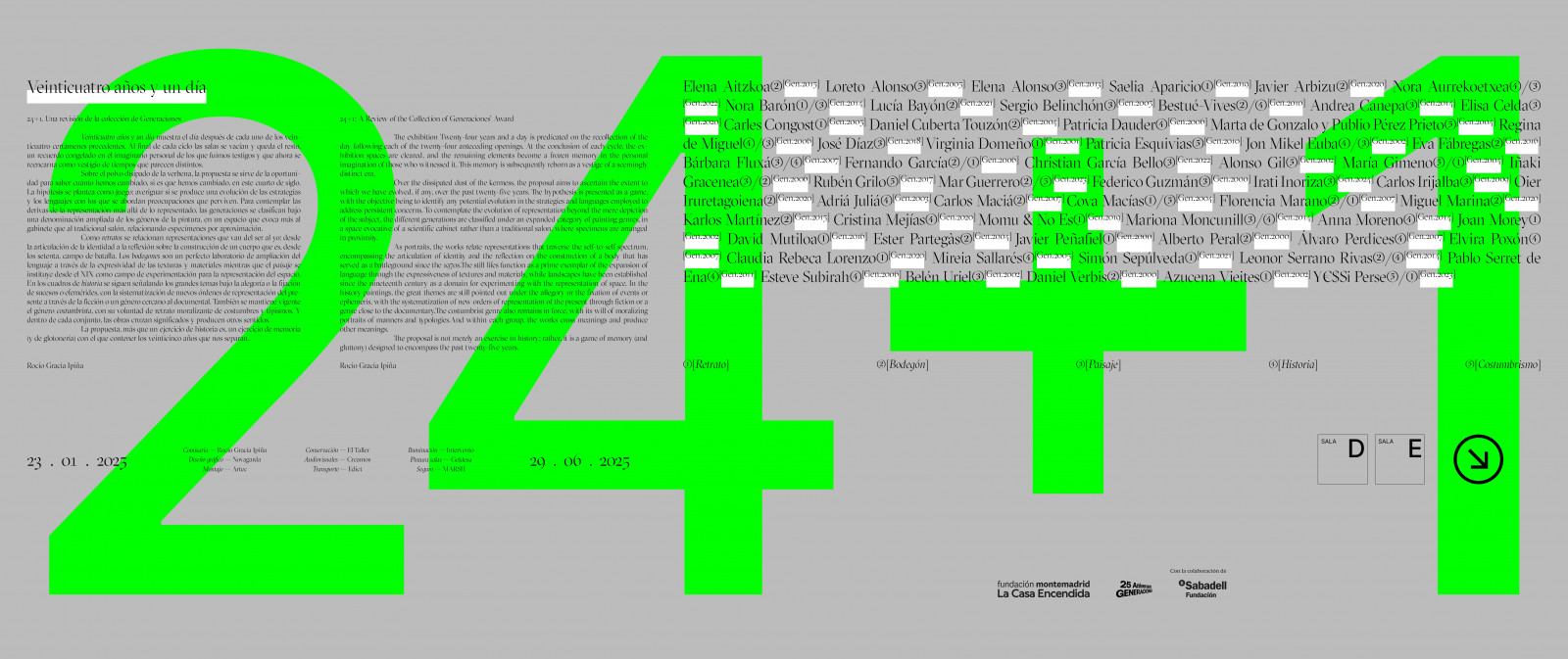 Presentación del website 24+1