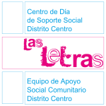 Centro de Día de Soporte Social Distrito Centro / Equipo de Apoyo Social Comunitario