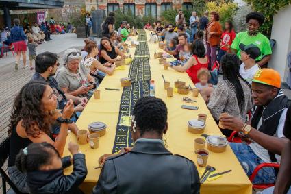 Comida en comunidad