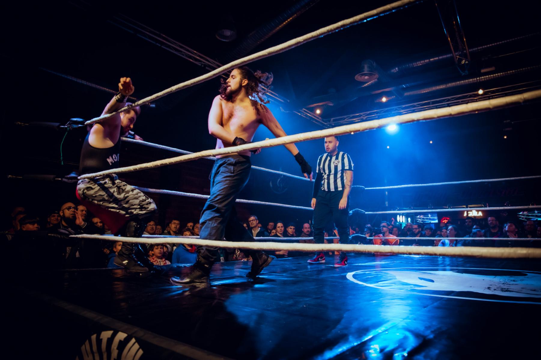 “La ficción de golpe” Lucha libre.