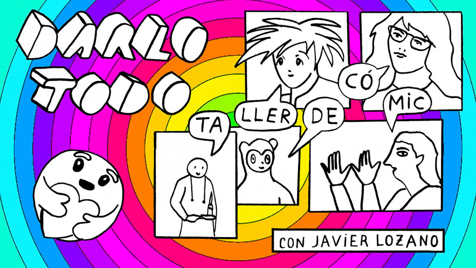 Darlo todo, taller de cómic con Javier Lozano